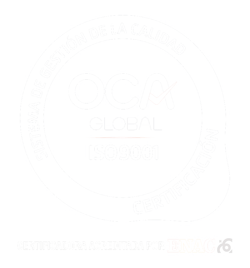 Distintivo de Calidad ISO-9001.