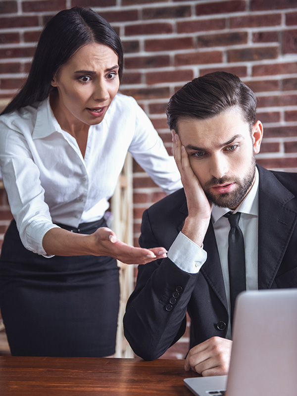 Business people working