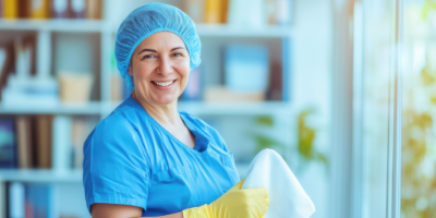 Auxiliar de limpieza e higienización